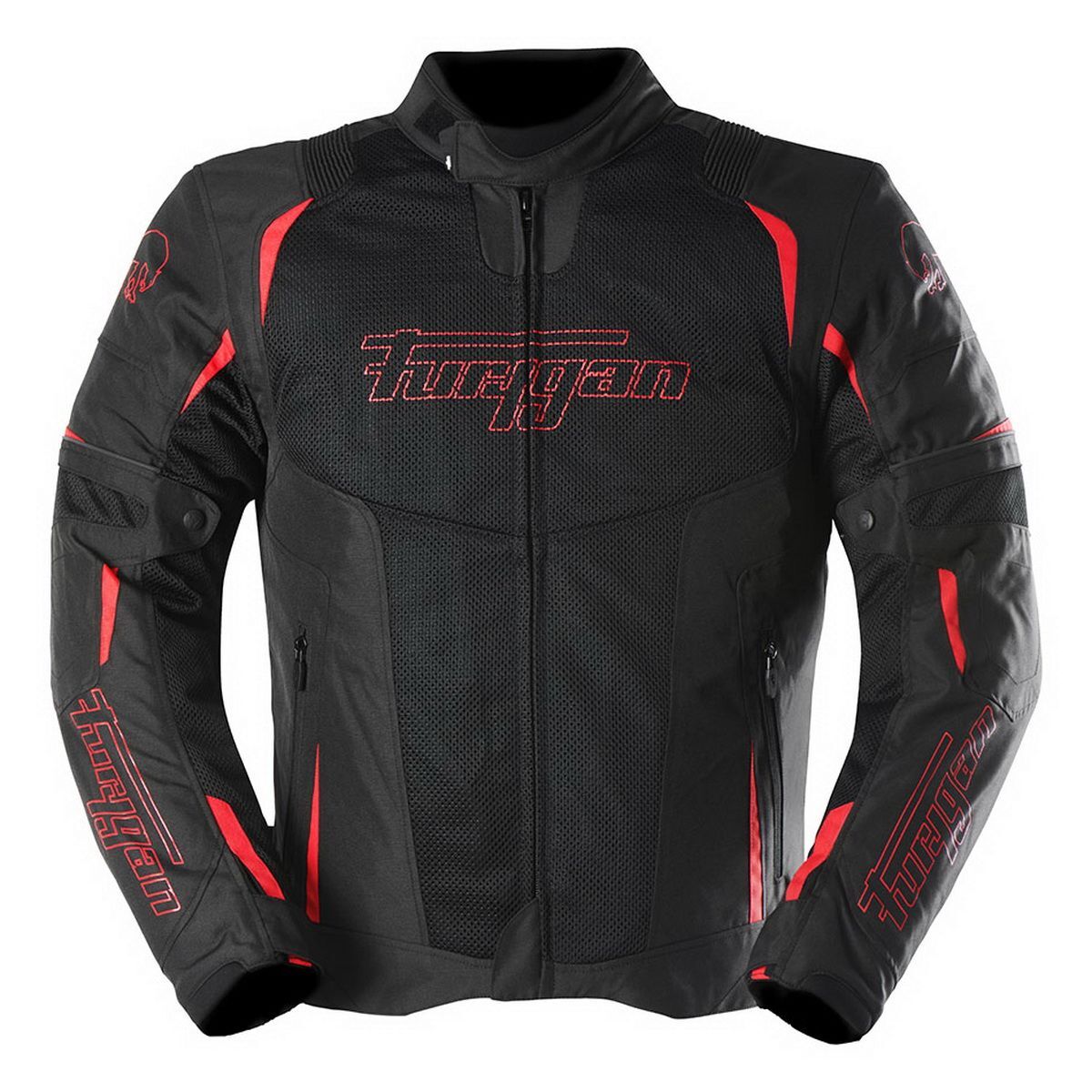 Универсальная мотокуртка FURYGAN UltraSpark 3-in-1 Black/Red — можно померить с защитой