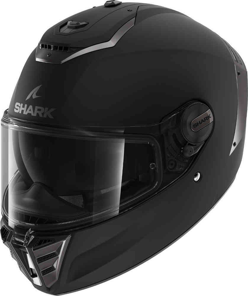 Интеграл SHARK SPARTAN RS Blank Mat Black — примерка в магазине на Лиговском