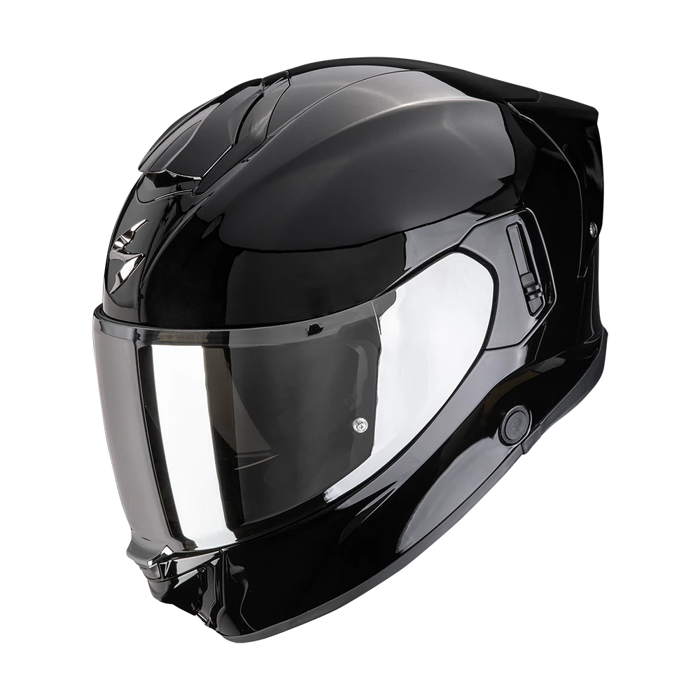 Мотошлем Scorpion EXO-530 AIR Solid Glossy Black, чёрный глянец — SPB-HS, Санкт-Петербург